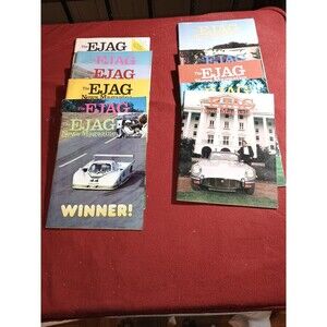 EJAG News Magazine -  Jaguar - 1983- Lot of 11 issues - Missing August